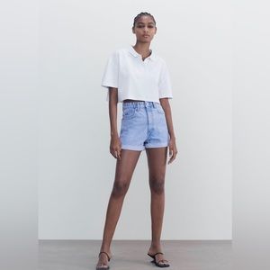 Zara Mom Fit Shorts